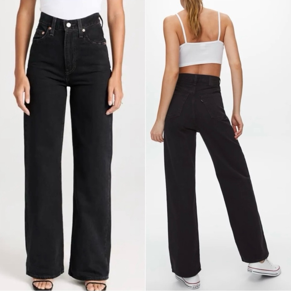 Levi’s Black High Loose Jeans